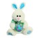 Soft toy "Bunny with a gift"