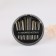 Sewing needles in a plastic box, with a golden ear, 30 pcs, black color