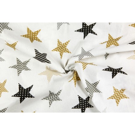 Sheet, size 150 × 210 cm, print patchwork star-1