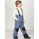 Semi-combines for children, height 98 cm, dark gray color