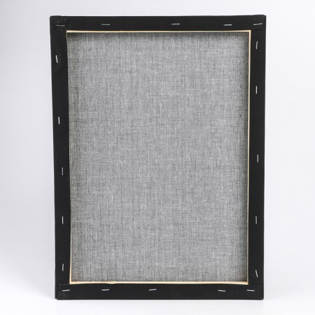 Picture on numbers on the black canvas "Flowers", 30 × 40 cm-3