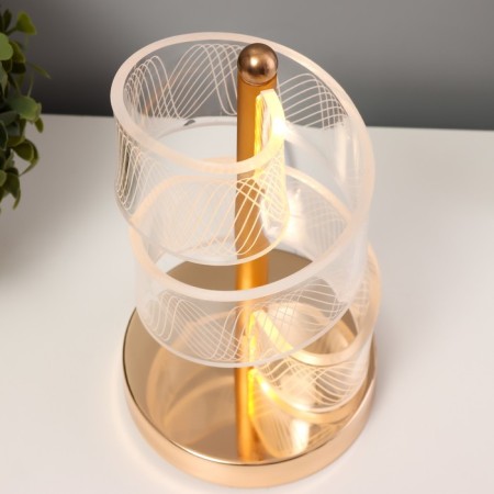 Highway Lamp "Spiral" LED 5W gold 11x11x25 cm Risalux-3