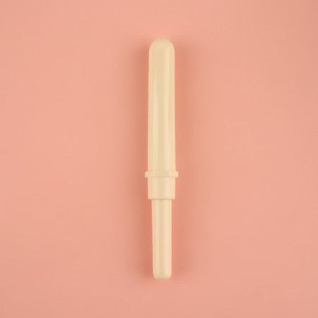 Tapirers with a cap, 8.5 cm, 2 pcs, white color-3