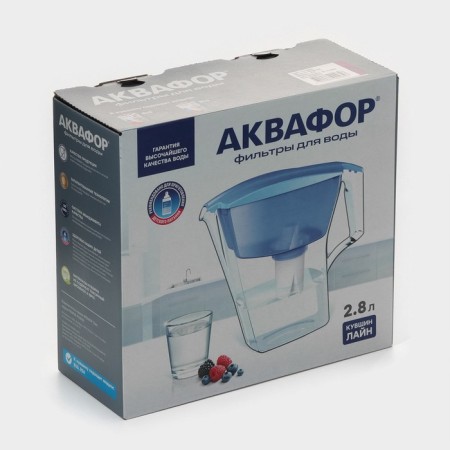 Aquaphor-line filter-kuvshin, 2.8 l, blue color-9