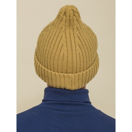 Children's hat, size 51-52, beige color-3