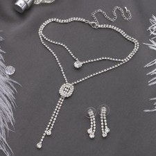 Set 2 objects: earrings, pendant 