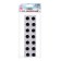 Glue -based eyes, set of 14 pcs., Size 1 pcs: 1.8 cm