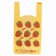 Package Polyethylene T -shirt 28 + 16 x 55 cm 16 μm yellow "Berry"