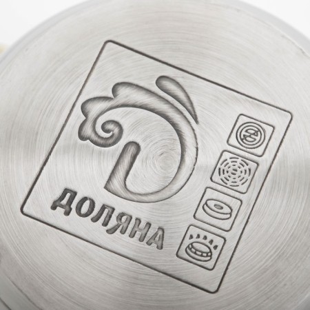 Stainless steel pan with the luxury luxury lid, 1.5 l, d = 17 cm-4