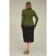 Women's turtleneck Eliseeva Olesya, size 54, green color
