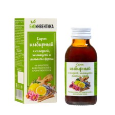 Ginger syrup with licorice and lemon Fresh, 100 ml