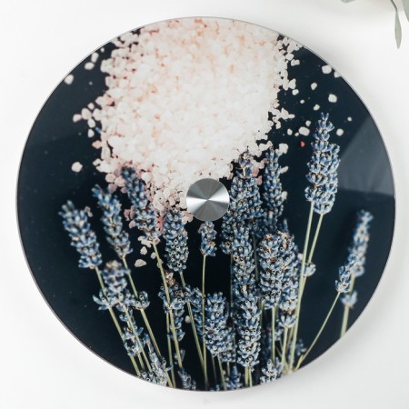 Glass stand for the cake rotating Magistro "lavender", d = 32 cm-1