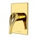 Shower mixer Wasserkraft Sauer 7151, single -leaf, without watering can, without spout, gold