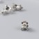 Busina for creativity Metal "Unicorned" silver 1x1.4 cm