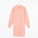 Shirt (shirt) female kaftan "peas", coral, size 48-50