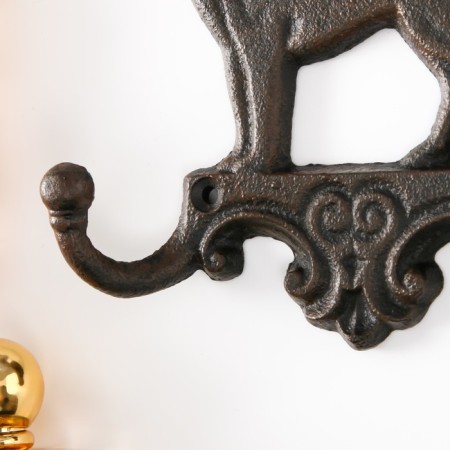 Hooks decorative cast iron "dog" 16x4x16 cm-2