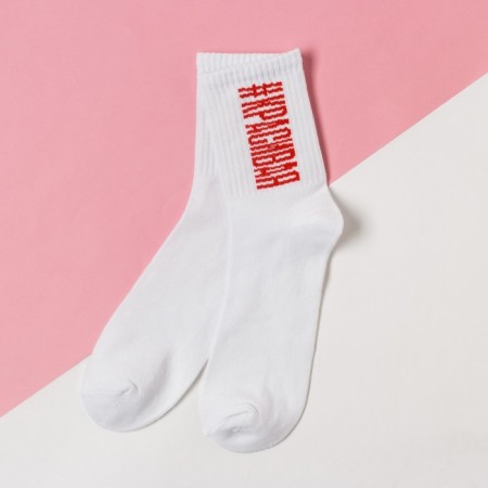 CAFTAN socks "Beautiful" size 36-40 (23-25 ​​cm), white-1