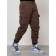 Cargo jeans men, size 44, brown color