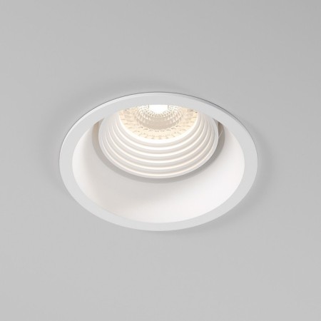 Builtrous lamp Elektrostandard, Punto, 93x93x46 mm, GU10, white color-1