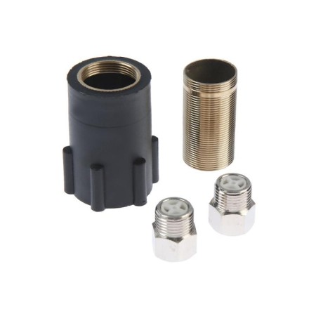 Accoona a90121 shell mixer, pressure, brass, cartridge 35 mm, chrome-4