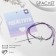 Bracelet "Inspiration" do not stop, l = 6 cm, purple color