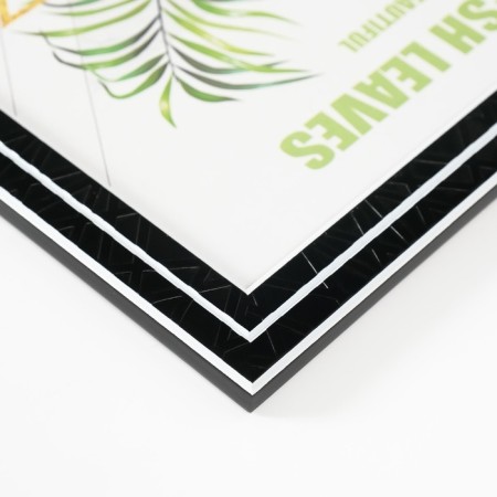Photo frame plastic 20x25 cm "Double section" Black 27.8x22.8x1 cm-3