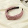 Hair rod "Rose" 2.5 cm, pink