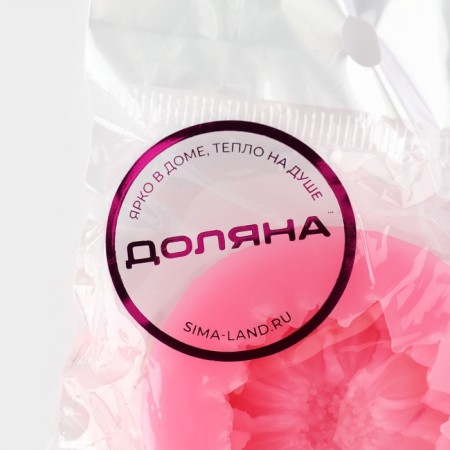 Mold Dolyana "Flower", silicone, 4.5 × 4.5 × 1.4 cm, color mix-7