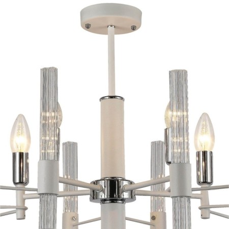 Supreme chandelier, 5x40W E14, white color-3