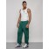 Sports male pants, size 52, green color