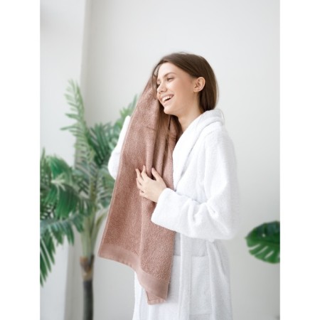 Set of terry towels Cappuccino, size 30x50 cm, 50x100 cm, 70x140 cm-1