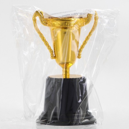 063V Cup, award figure, gold, plastic stand, 14.5 x 9 x 7.1 cm.-6