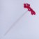 Topper "since March 8", red 13x4.7 cm