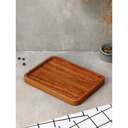 ADELICA tray, 21 × 15 × 2 cm, oak-2