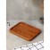 ADELICA tray, 21 × 15 × 2 cm, oak