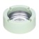 Ash for home, for cigarettes and sticks. D-9 cm, h-3.5 cm, green