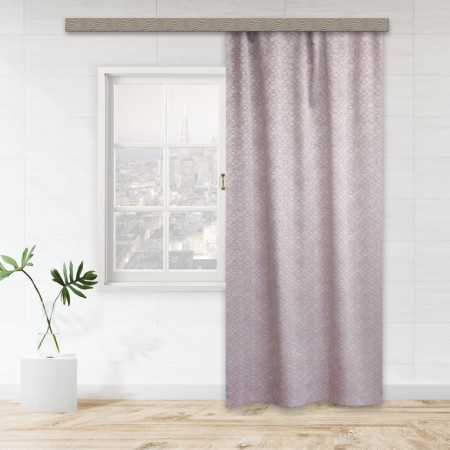 Curtain curtain jacquard Witerra Infini 135x260cm, pink, PE 100%