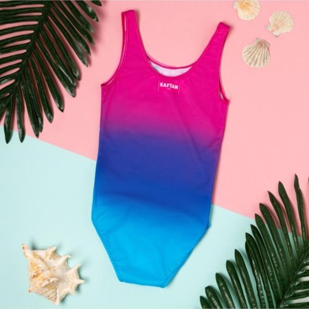 Kaptan swimsuit "Underwater World", height 98-104 (30) Pink/blue-1