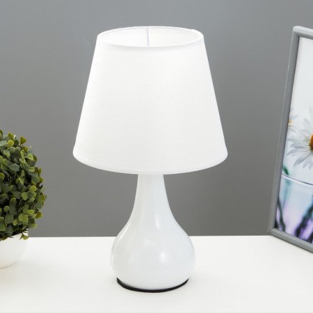 Table lamp 58084/1 1x40W E27 white 20x20x35.5 cm Risalux