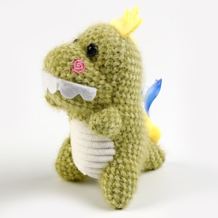 Soft toy "dinosaurus" on a suction cup, 12 cm, color mix-4