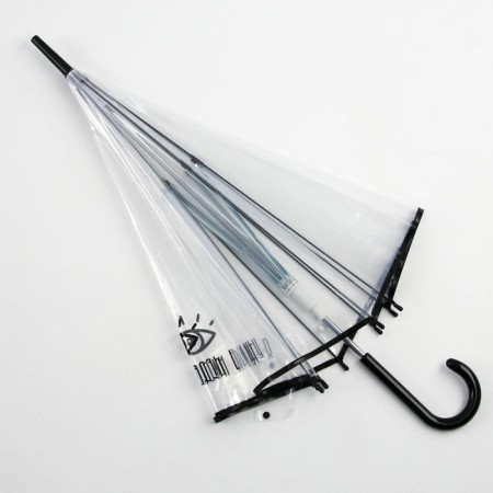 Umbrella female dome "I see you through and through", 8 spokes, d = 88 cm, transparent-4
