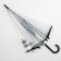 Umbrella female dome "I see you through and through", 8 spokes, d = 88 cm, transparent