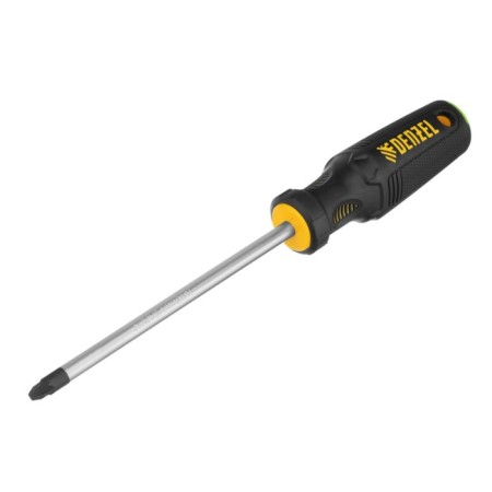 Denzel 12209 screwdriver, three -component handle, CRV, PZ3 x 150 mm-1
