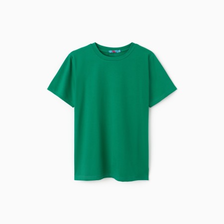 T-shirt female, dark green color, size 46 (l)