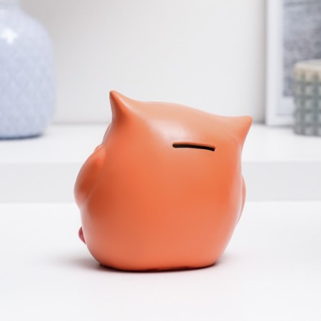 Pigger "Surprised Owl" Orange, 12cm-2