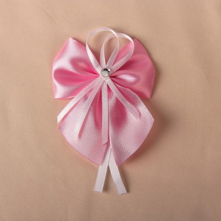 Baltic Babochka wedding for decor, satin, 2 pcs, pink-1