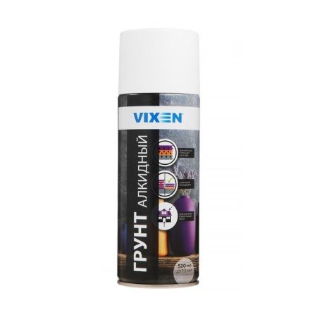 Universal soil Vixen, white, aerosol 520 ml VX-21000-4