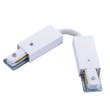 Коннектор для шинопровода (гибкий) TRACK ACCESSORIES, цвет белый