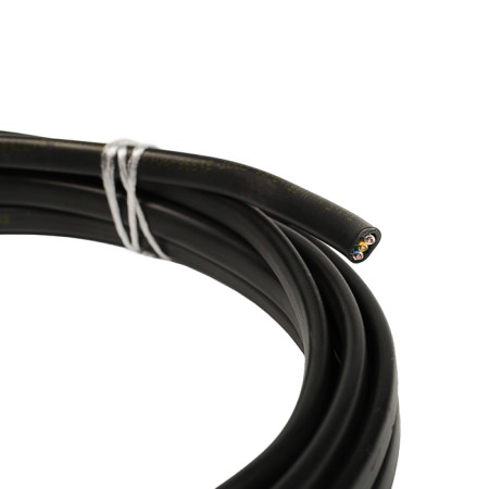 Cable "Kabex", VVG-PGNG (A), 3x1.5 mm2, 5 m, flat, GOST-1