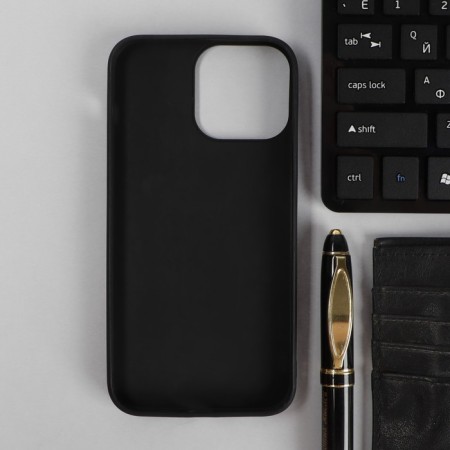Pero cover for Apple iPhone 13 Pro Max, silicone, black-1